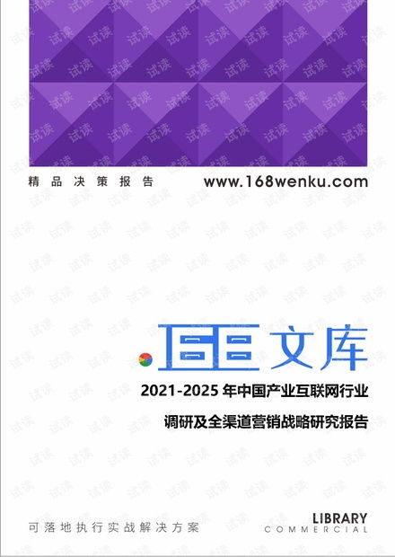 2021-2025年中國產業互聯網行業調研及全渠道營銷戰略研究報告 CSDN文庫資源與互聯網銷售出版分析